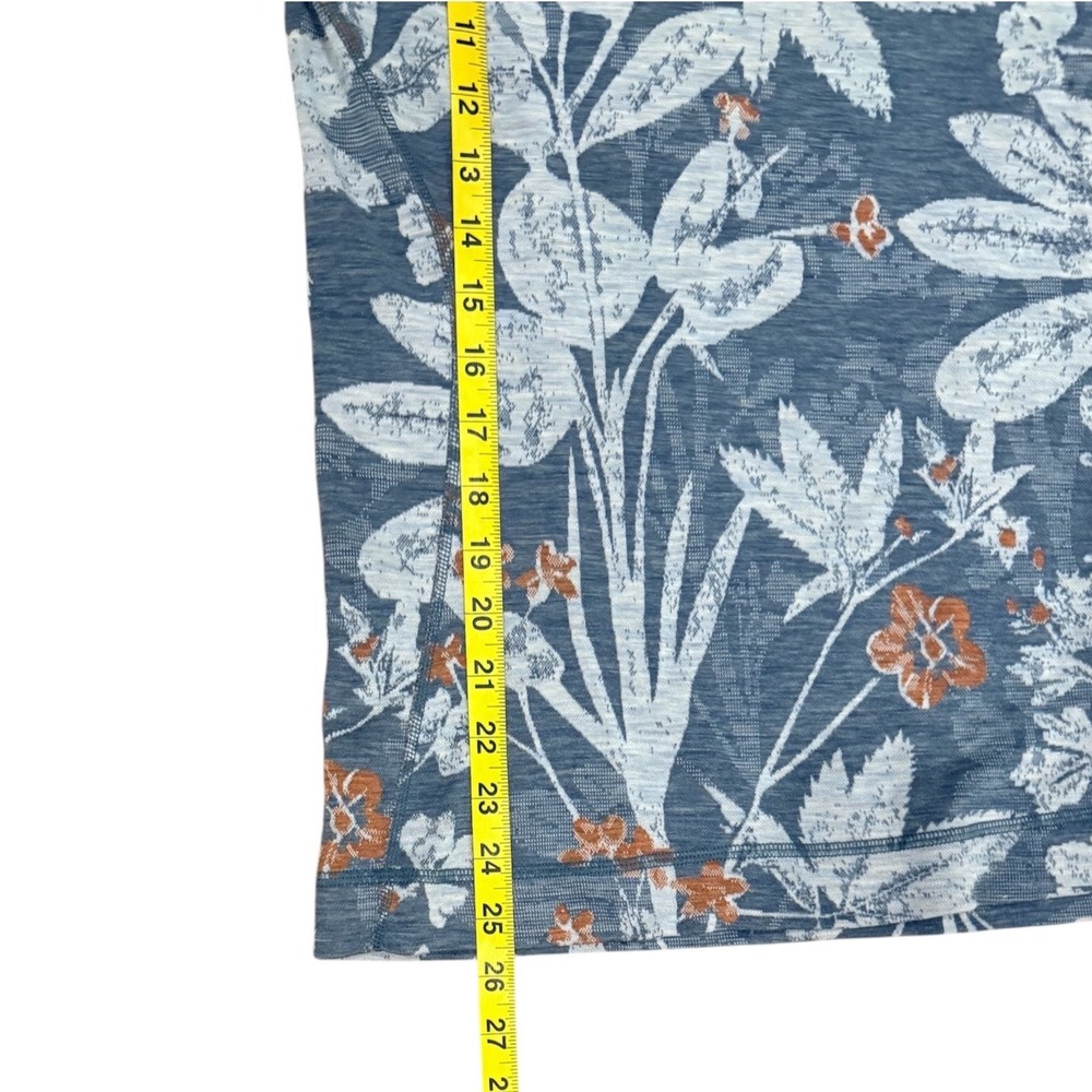 Smartwool Womens Merino Wool Floral Classic Base Layer Long Sleeve Gorpecore L - Picture 8 of 9